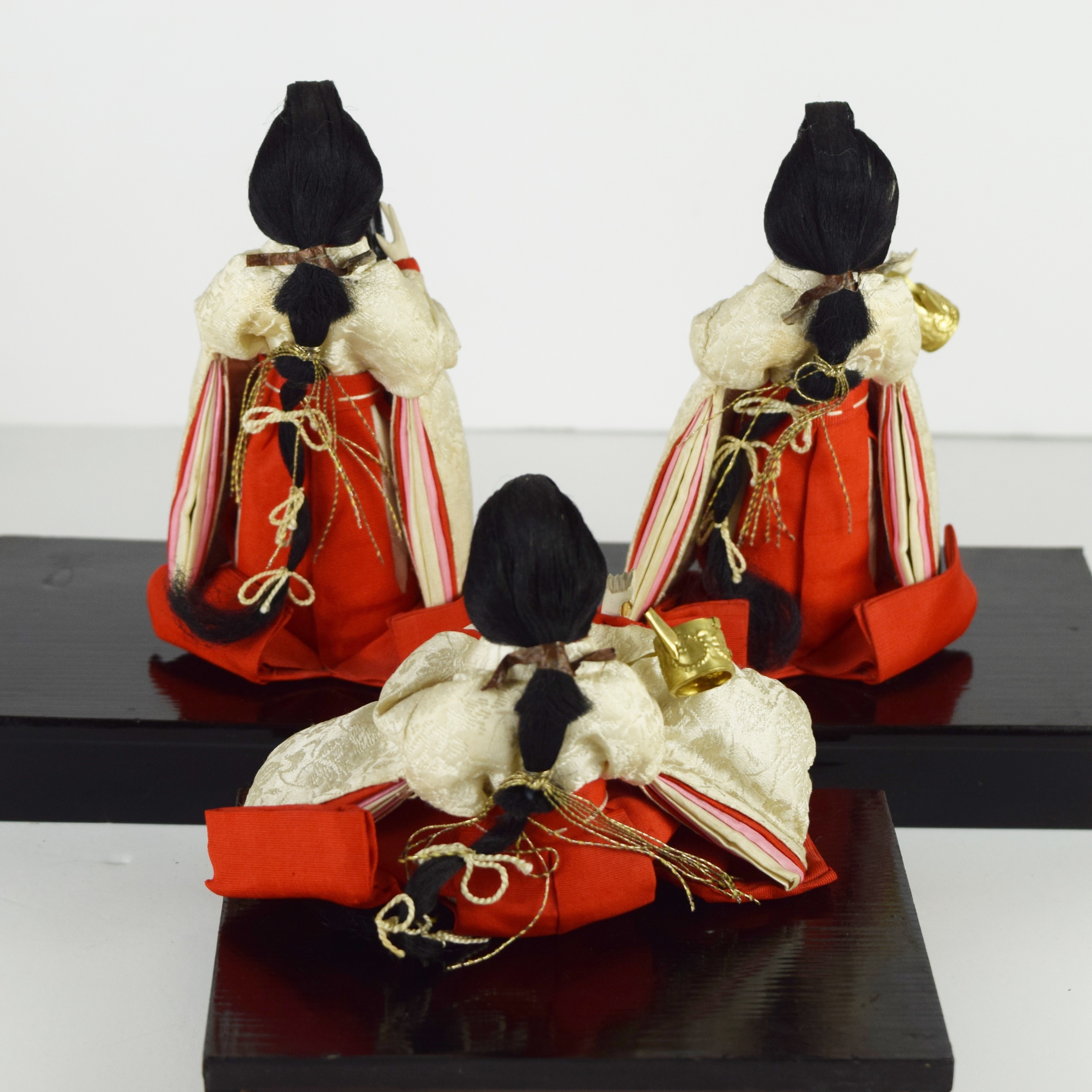 A Complete and Impressive Vintage Japanese Hina Doll Set