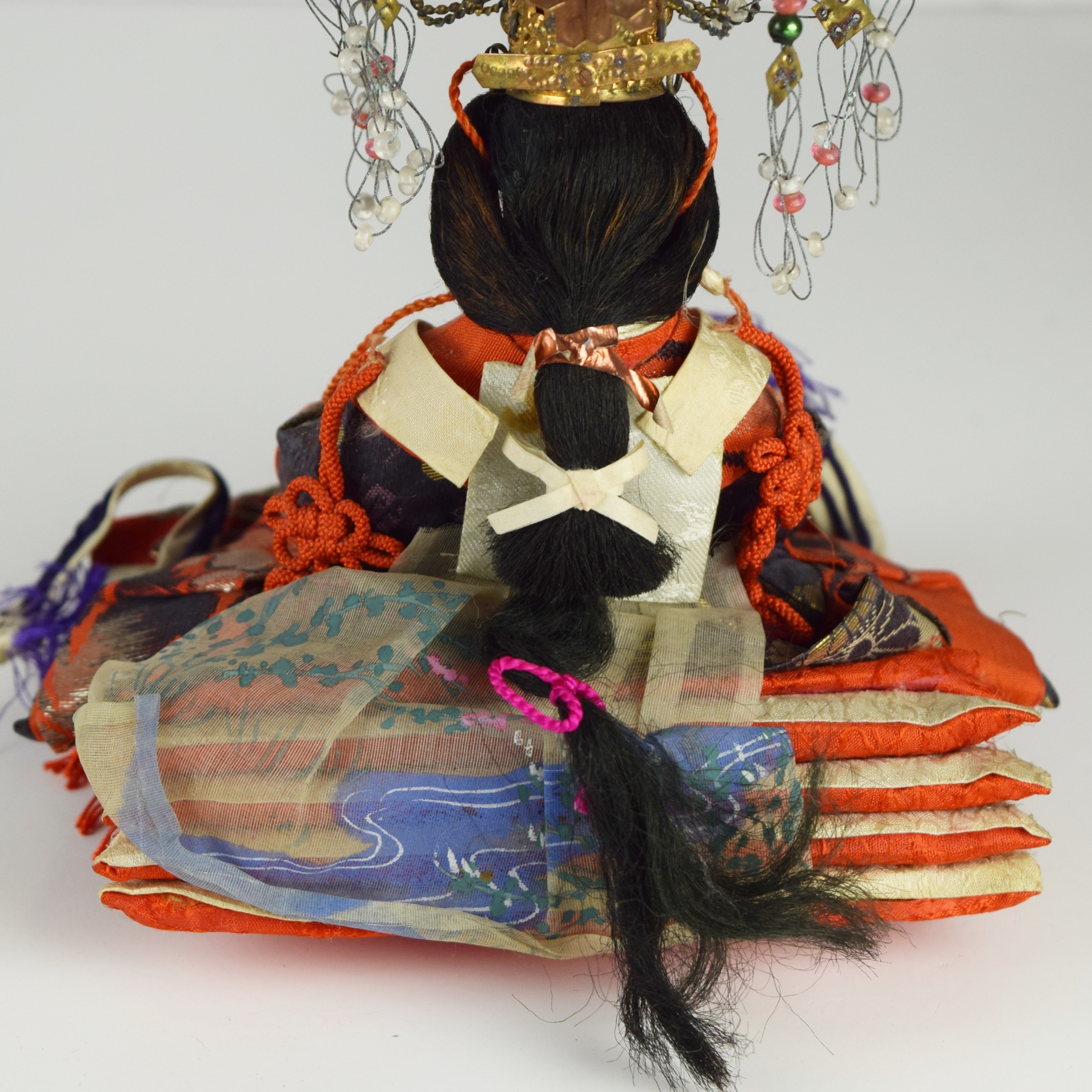 A Complete and Impressive Vintage Japanese Hina Doll Set