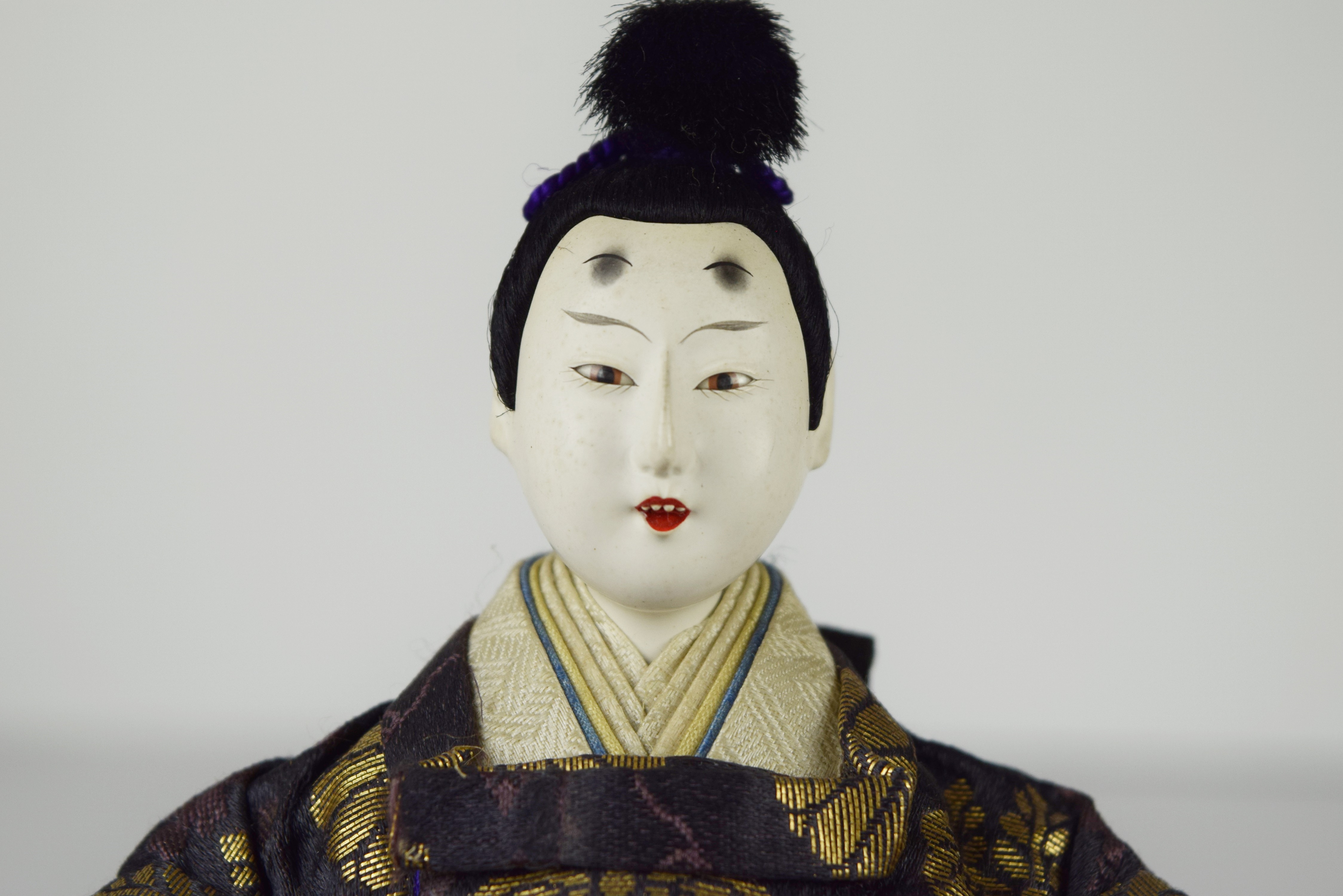 A Complete and Impressive Vintage Japanese Hina Doll Set