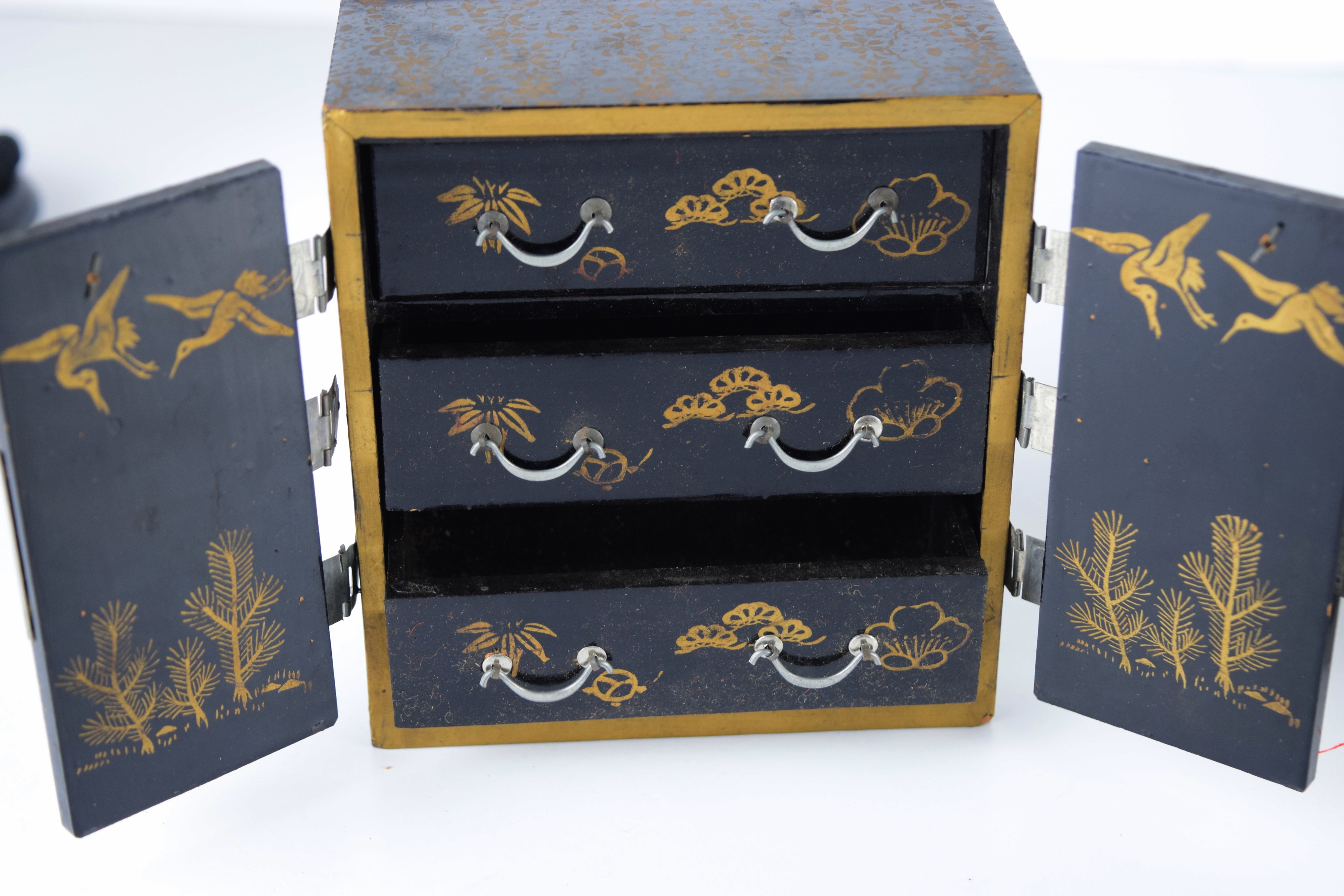 A Complete and Impressive Vintage Japanese Hina Doll Set