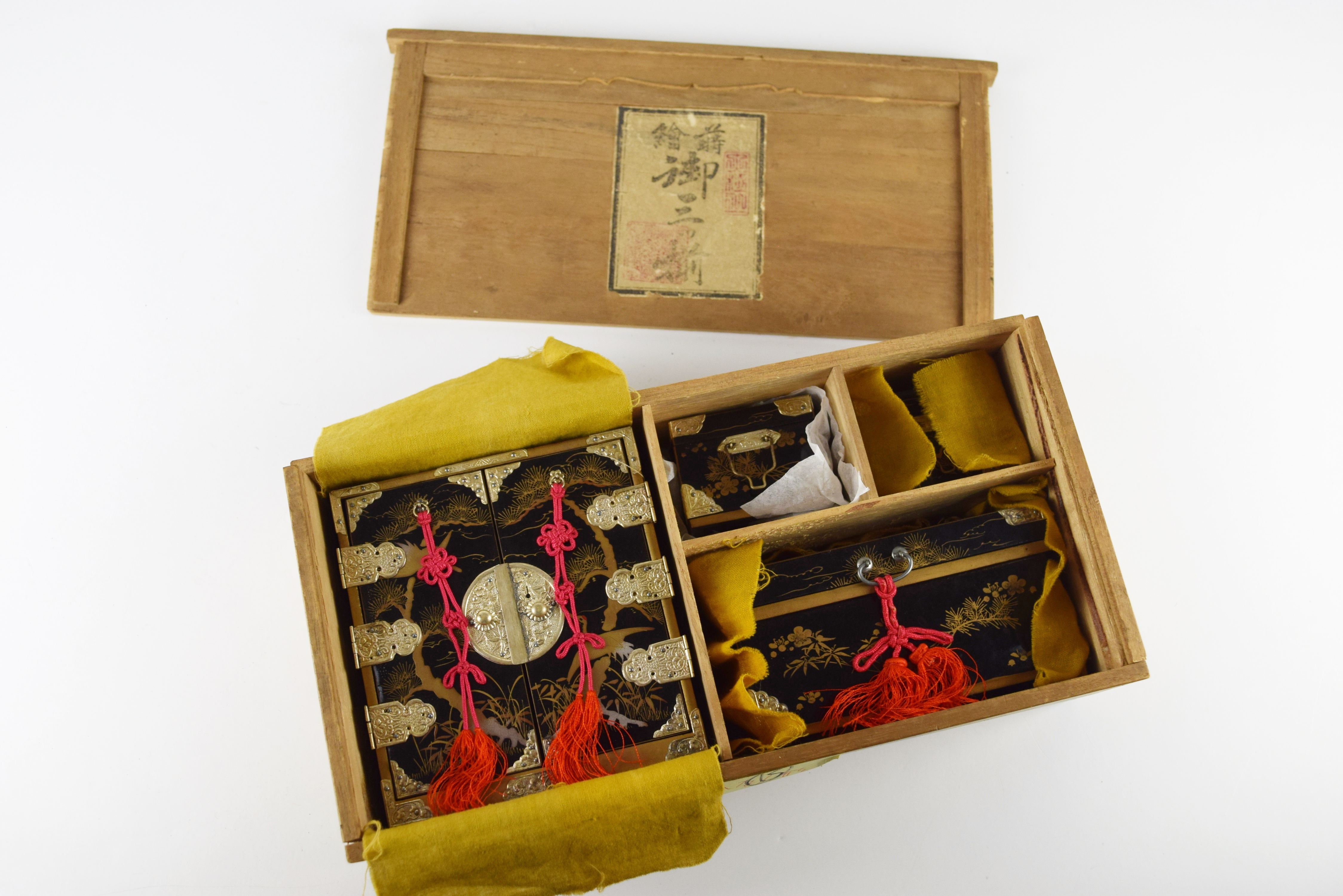 A Complete and Impressive Vintage Japanese Hina Doll Set