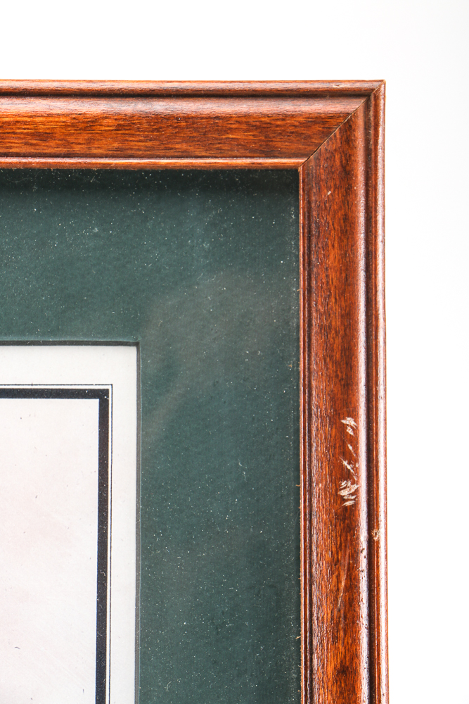 Pair of S.L. Shaw Signed Offset Lithographs "No. 2 Wood" and "Putter"