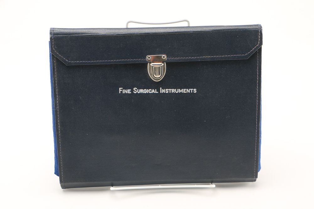 Stainless Steel Surgical Instrument Set in Case