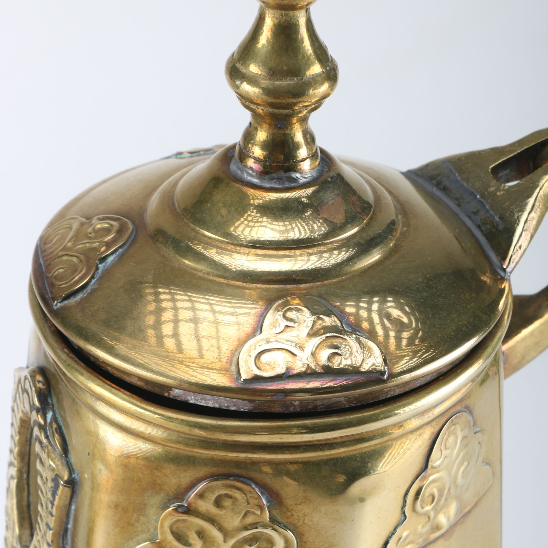 Vintage Brass Coffee Pot