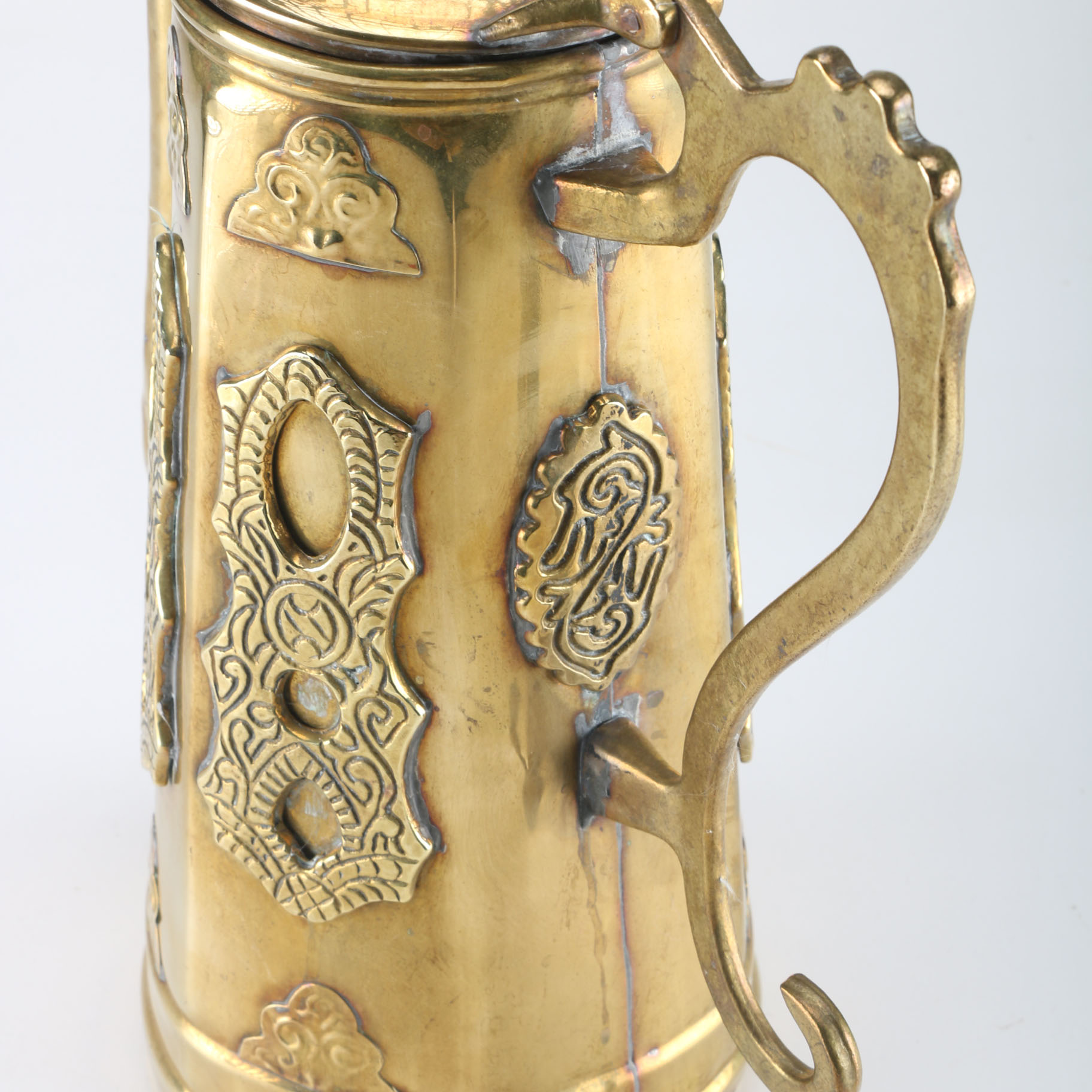 Vintage Brass Coffee Pot