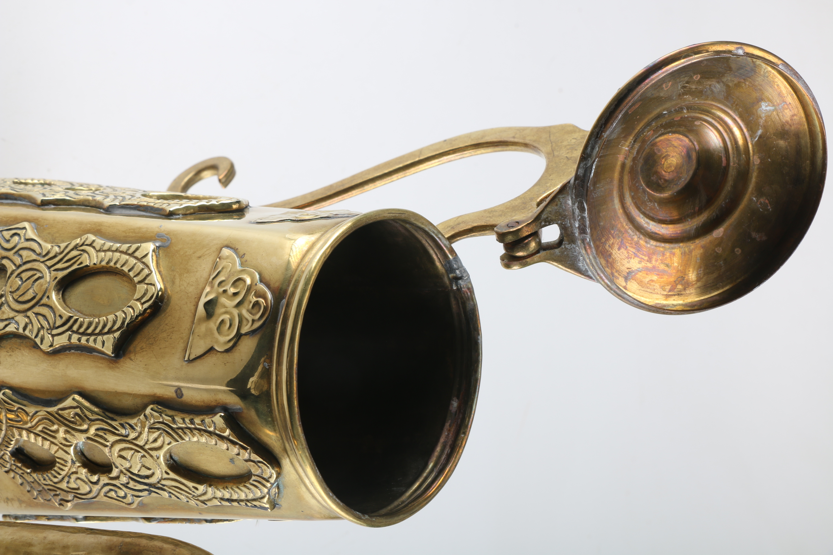 Vintage Brass Coffee Pot