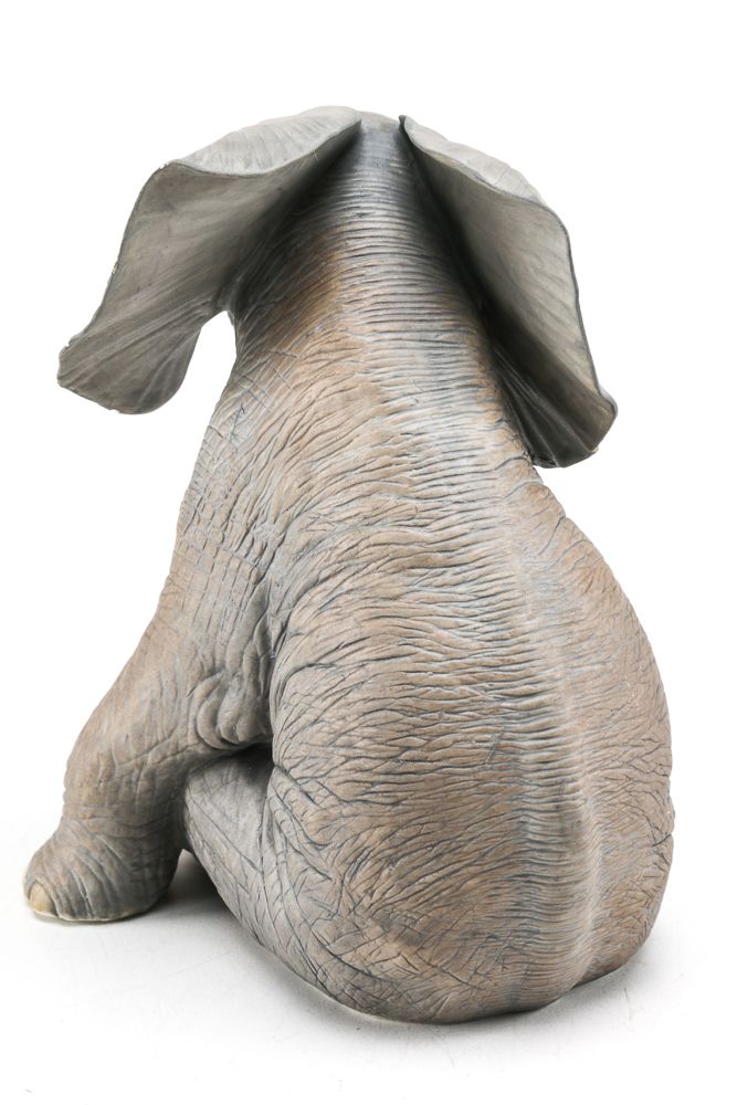 Collection of Lenox Porcelain Elephant Statues