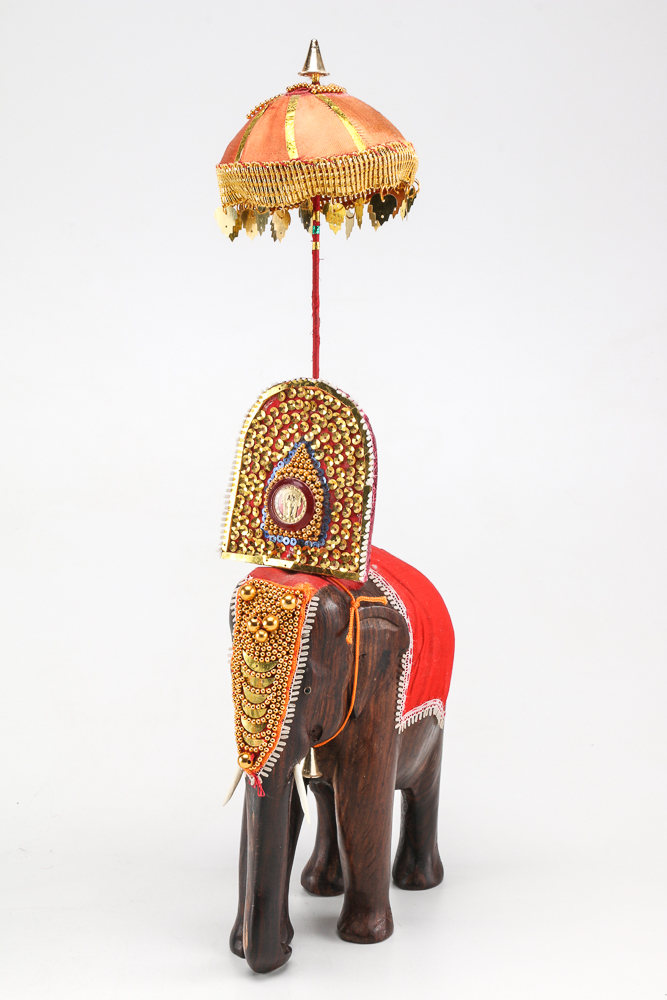 Collection of Four Elephant Figurines