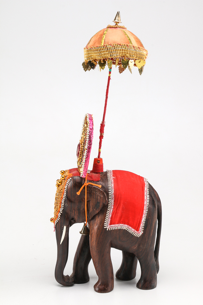 Collection of Four Elephant Figurines