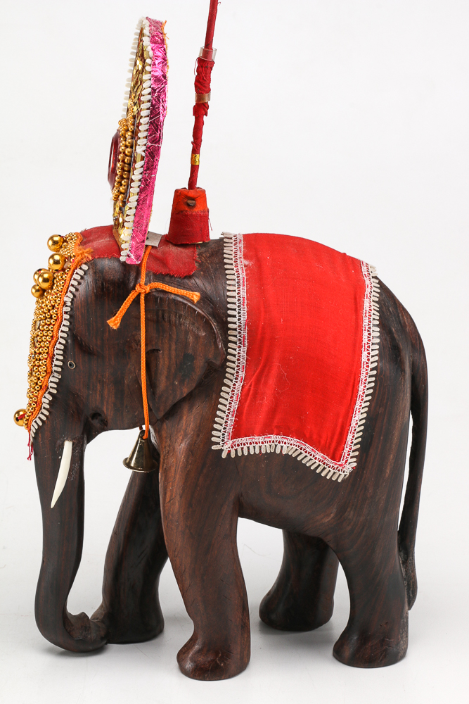 Collection of Four Elephant Figurines