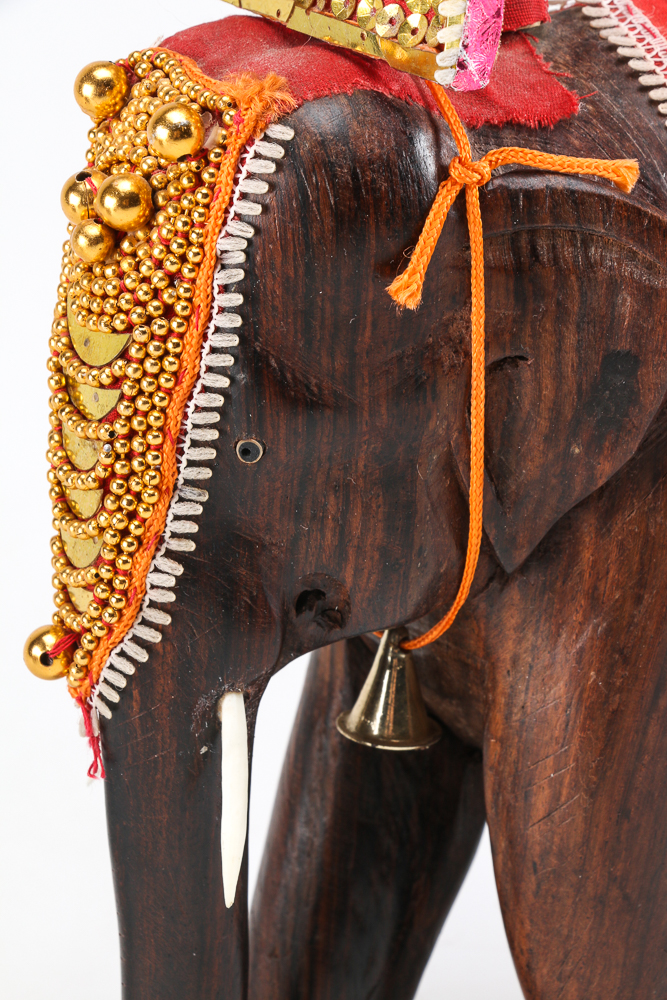 Collection of Four Elephant Figurines