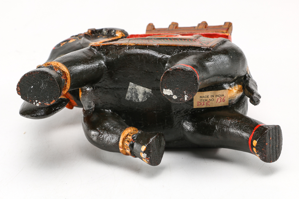 Collection of Four Elephant Figurines