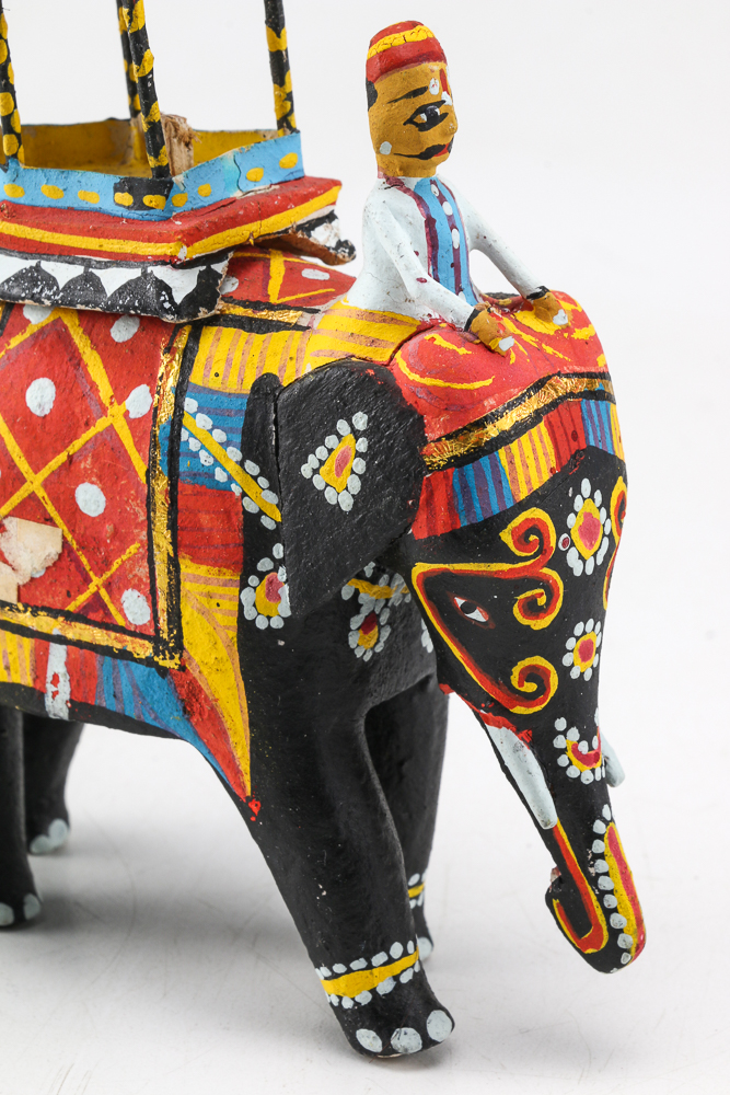 Collection of Four Elephant Figurines