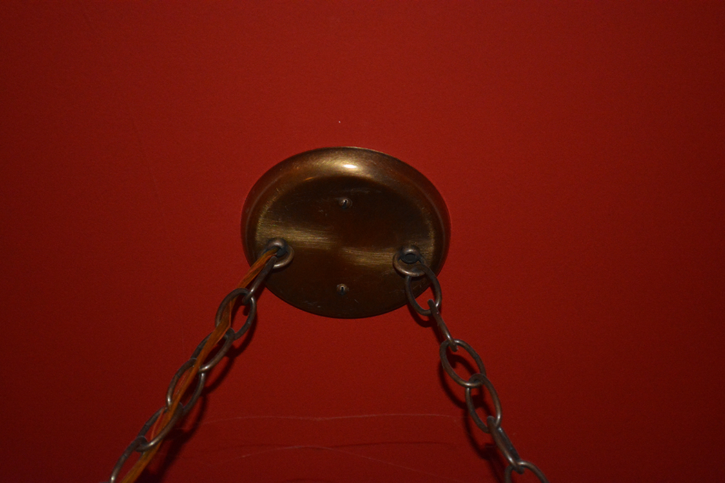 Harley-Davidson Stain Glass Bar Light