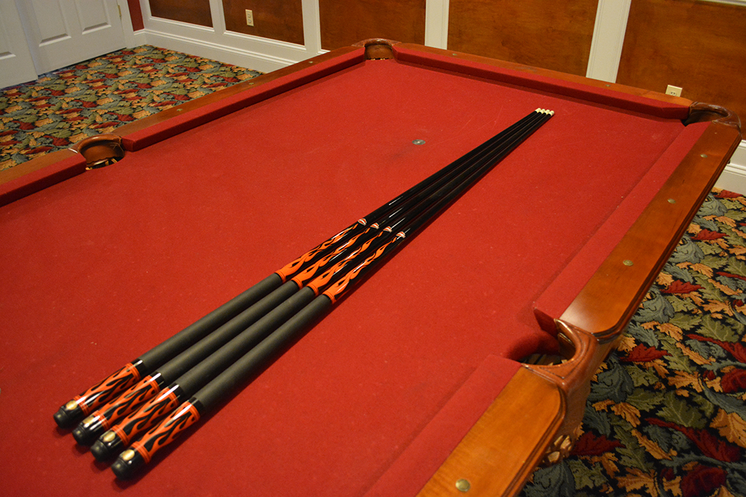 Harley-Davidson Pool Table by Olhausen with Accessories