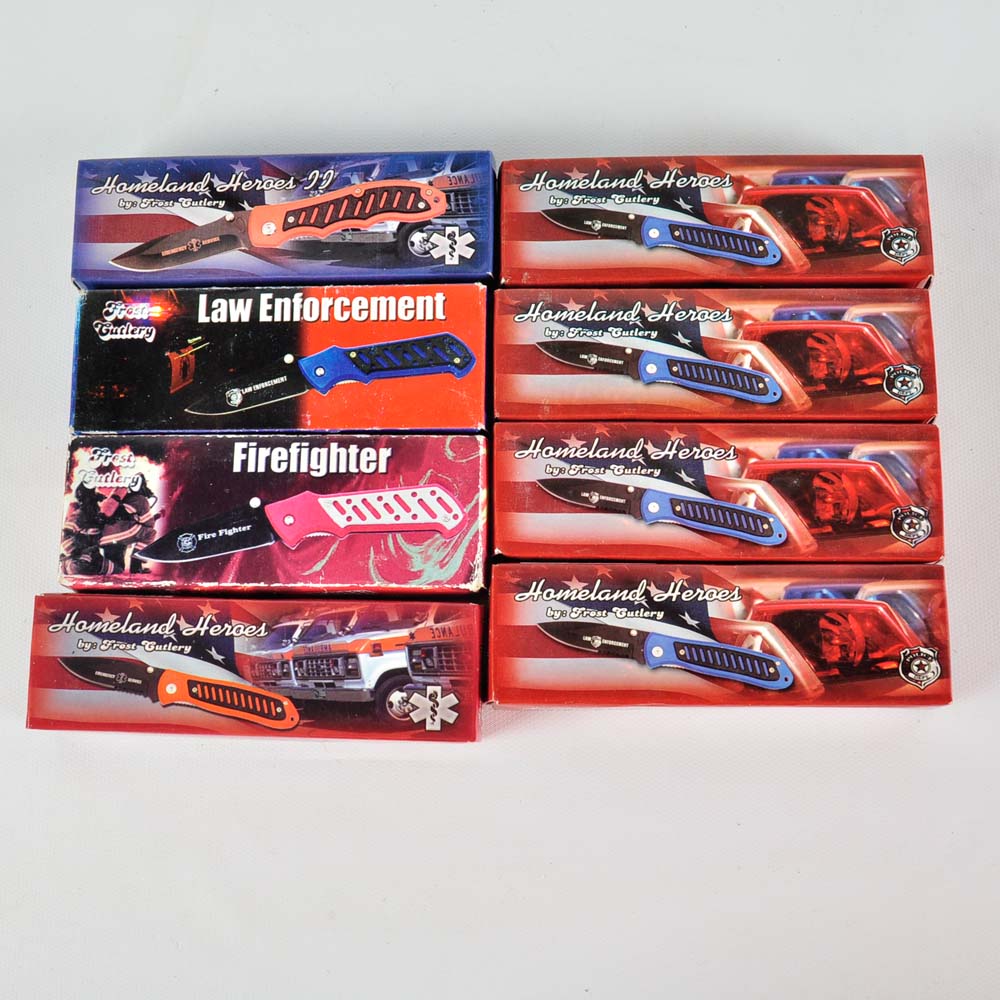 Frost Homeland Heroes Pocket Knives