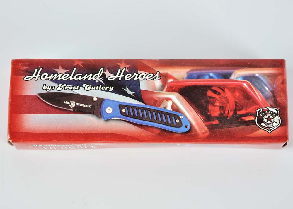 Frost Homeland Heroes Pocket Knives