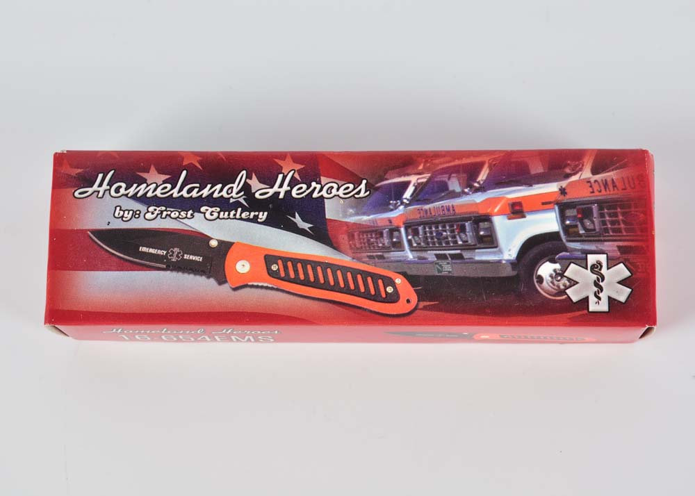 Frost Homeland Heroes Pocket Knives