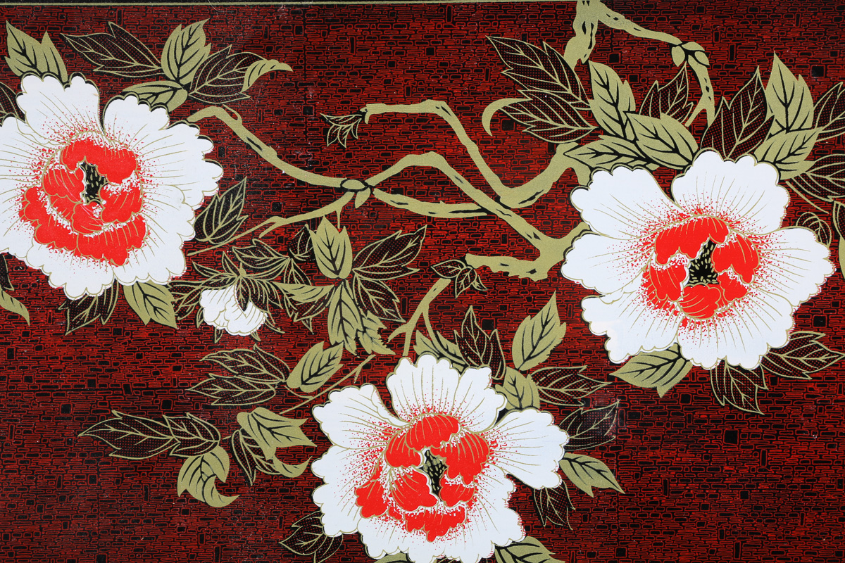 Vintage Toyo Japanese Tray Set