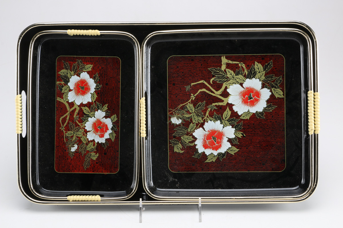 Vintage Toyo Japanese Tray Set