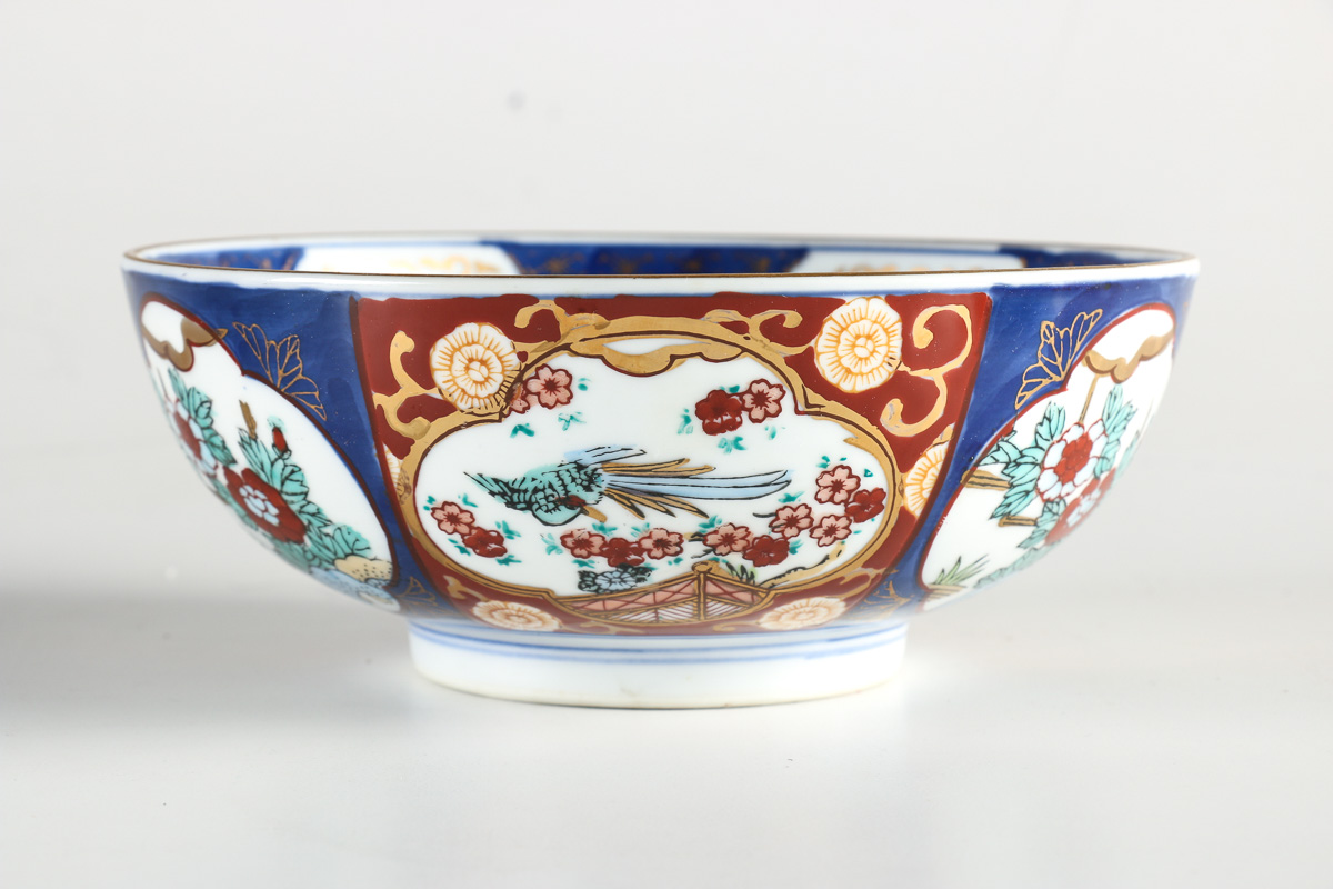 Hand-Painted "Gold Imari" Bowls