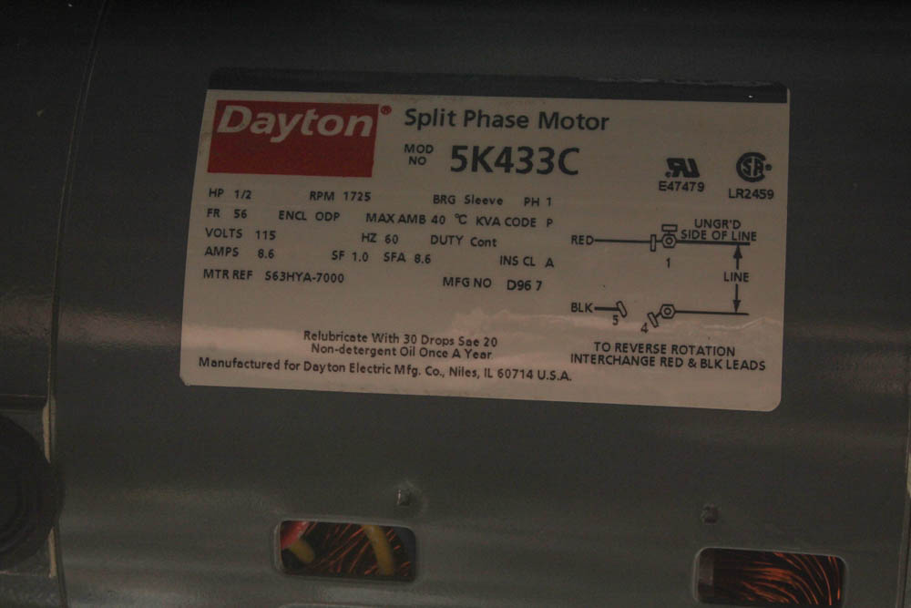 Dayton Five-Speed 16-Inch Drill Press