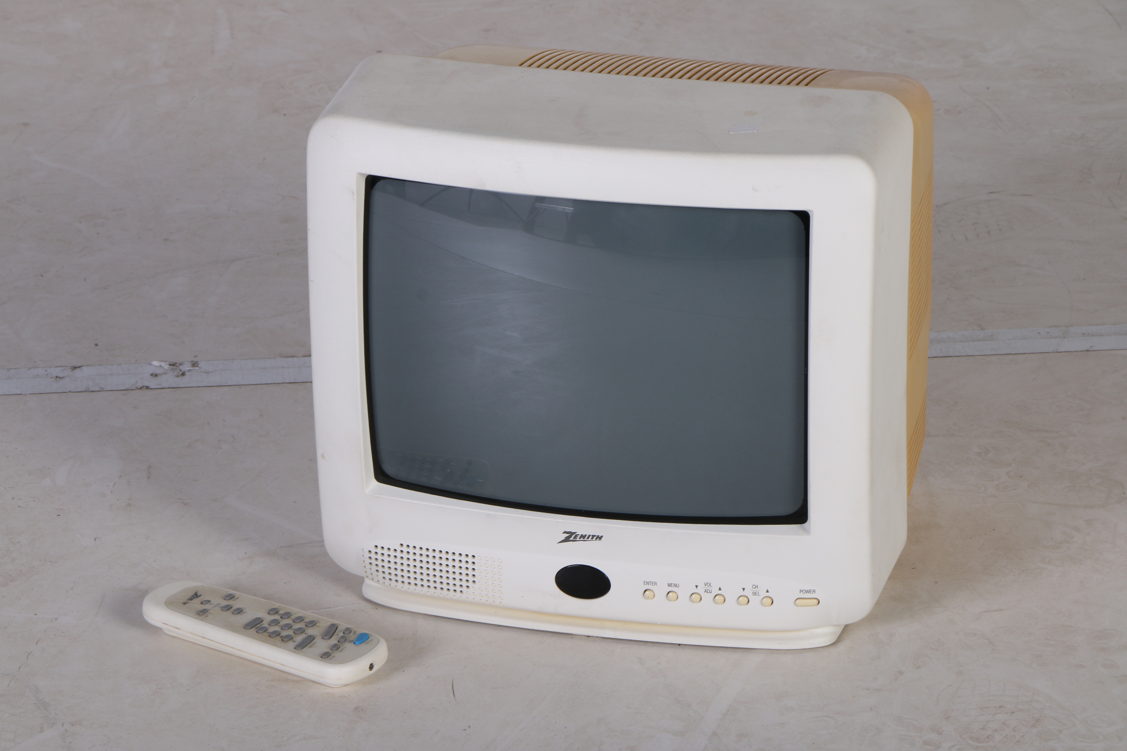 13" Zenith Color Television and Remote Control