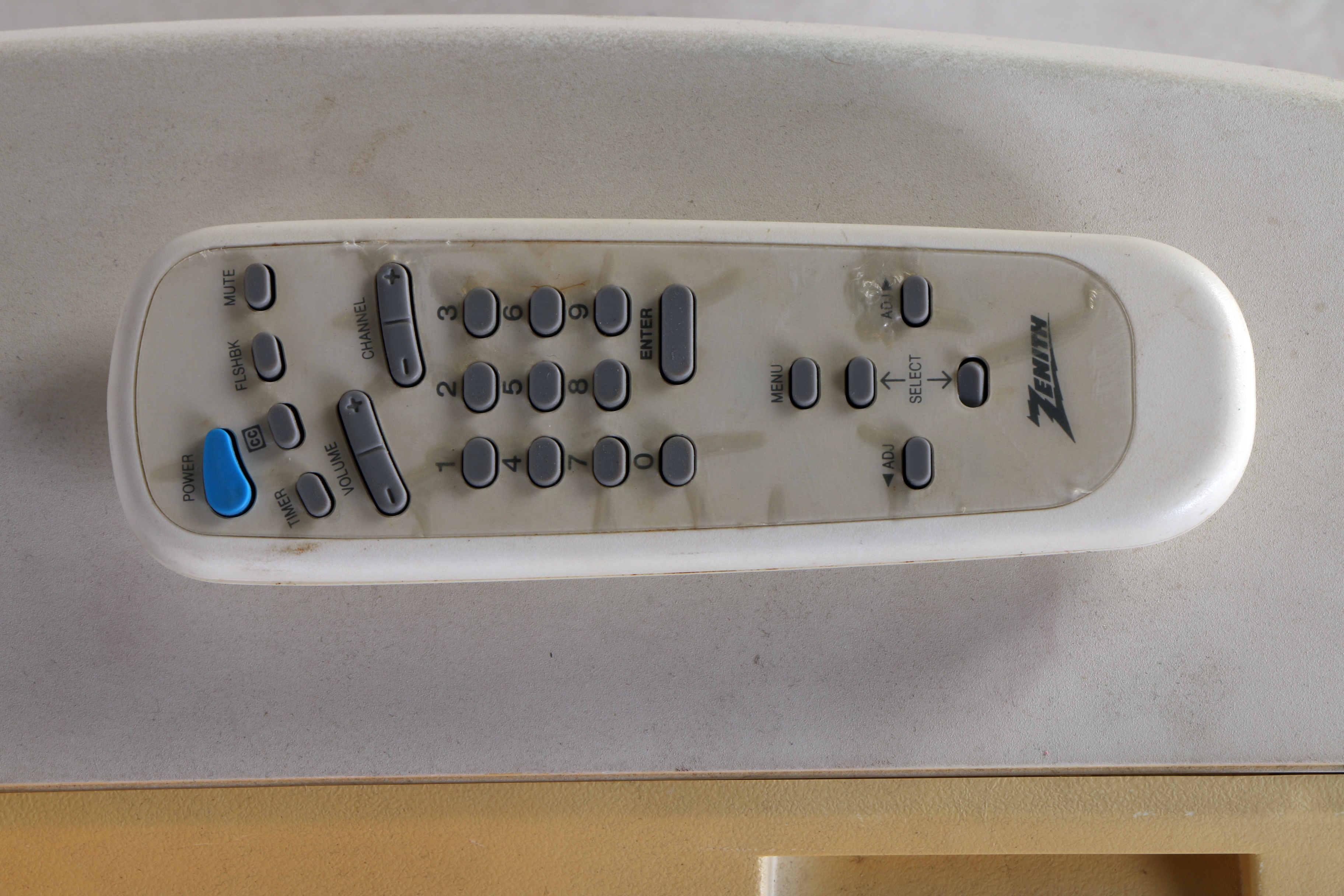 13" Zenith Color Television and Remote Control