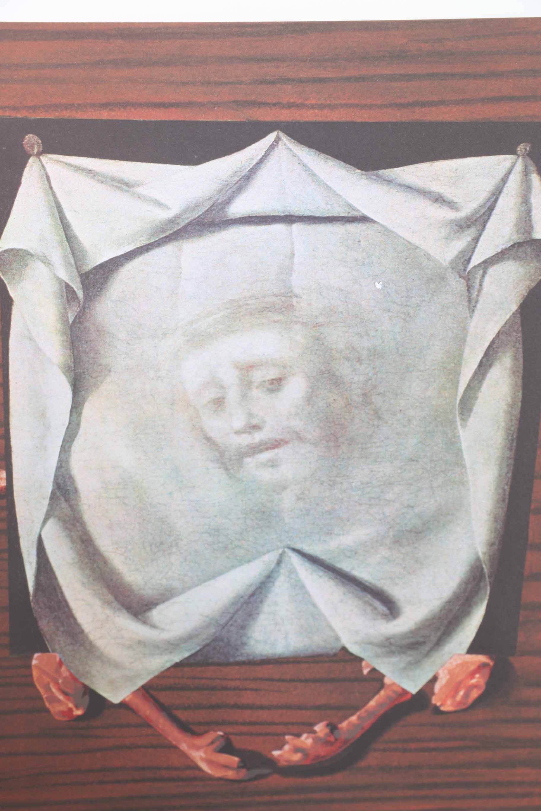 Salvador Dali Photolithograph "Les Spoutniks Astiques Elasticots Statistiques"