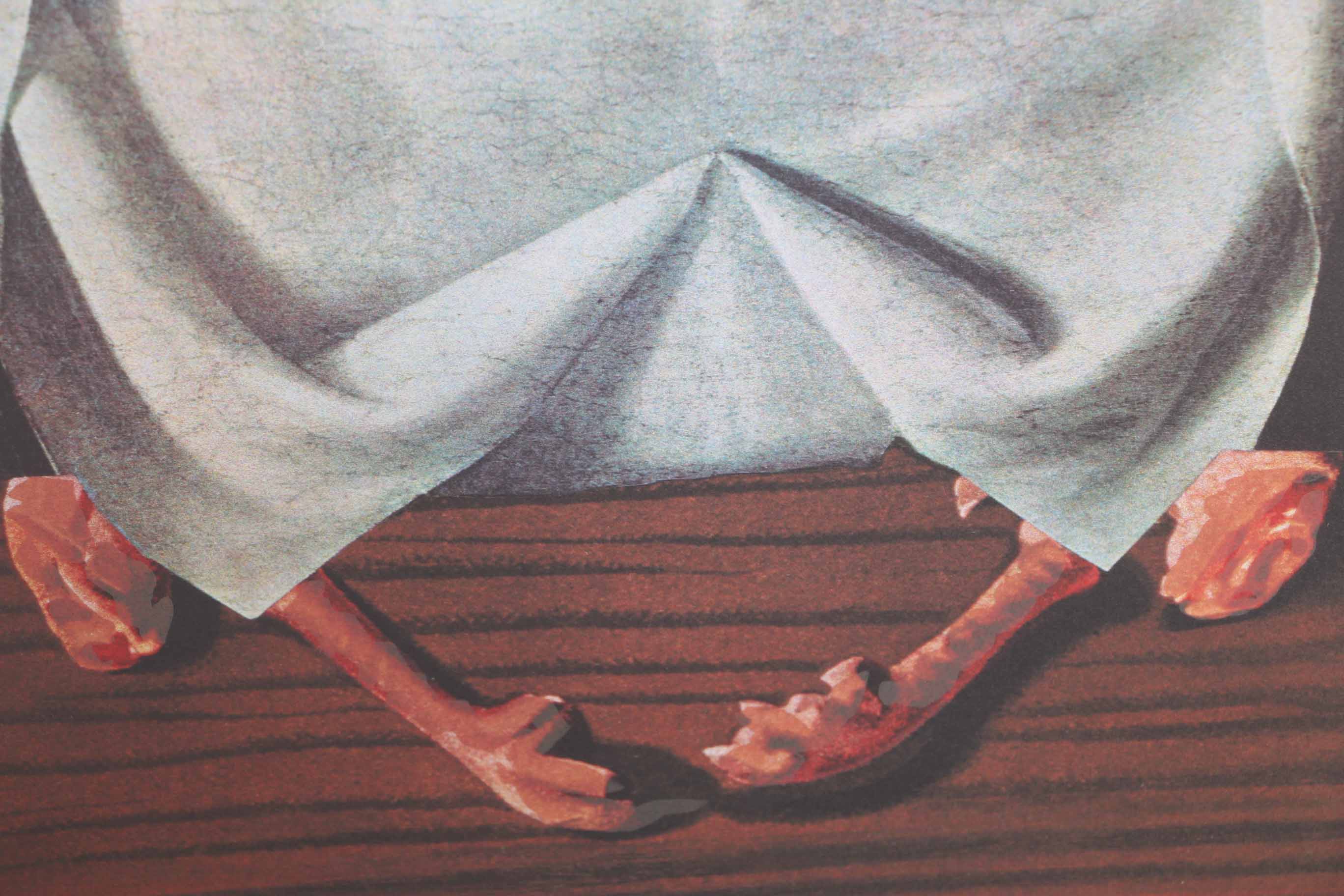 Salvador Dali Photolithograph "Les Spoutniks Astiques Elasticots Statistiques"