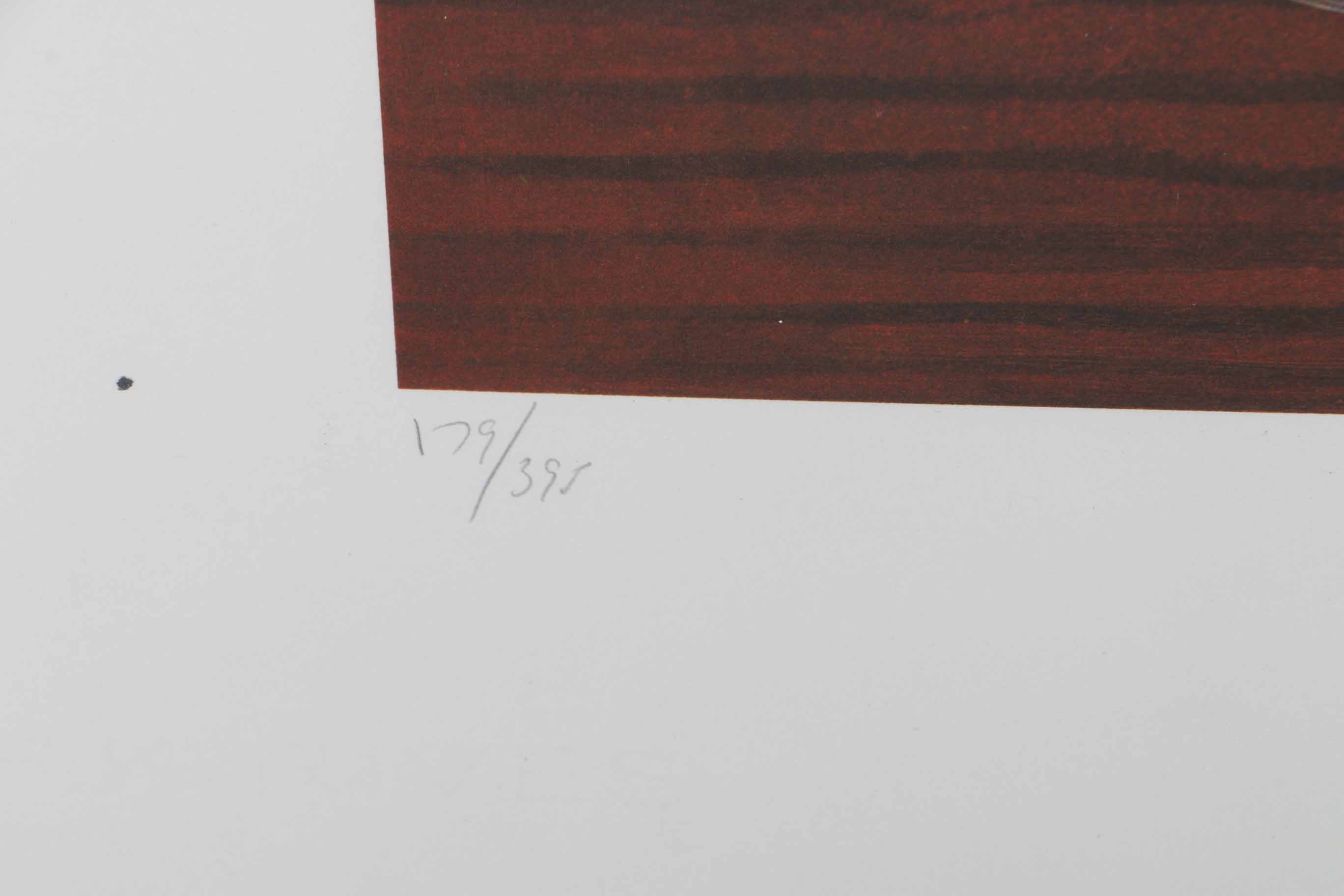 Salvador Dali Photolithograph "Les Spoutniks Astiques Elasticots Statistiques"