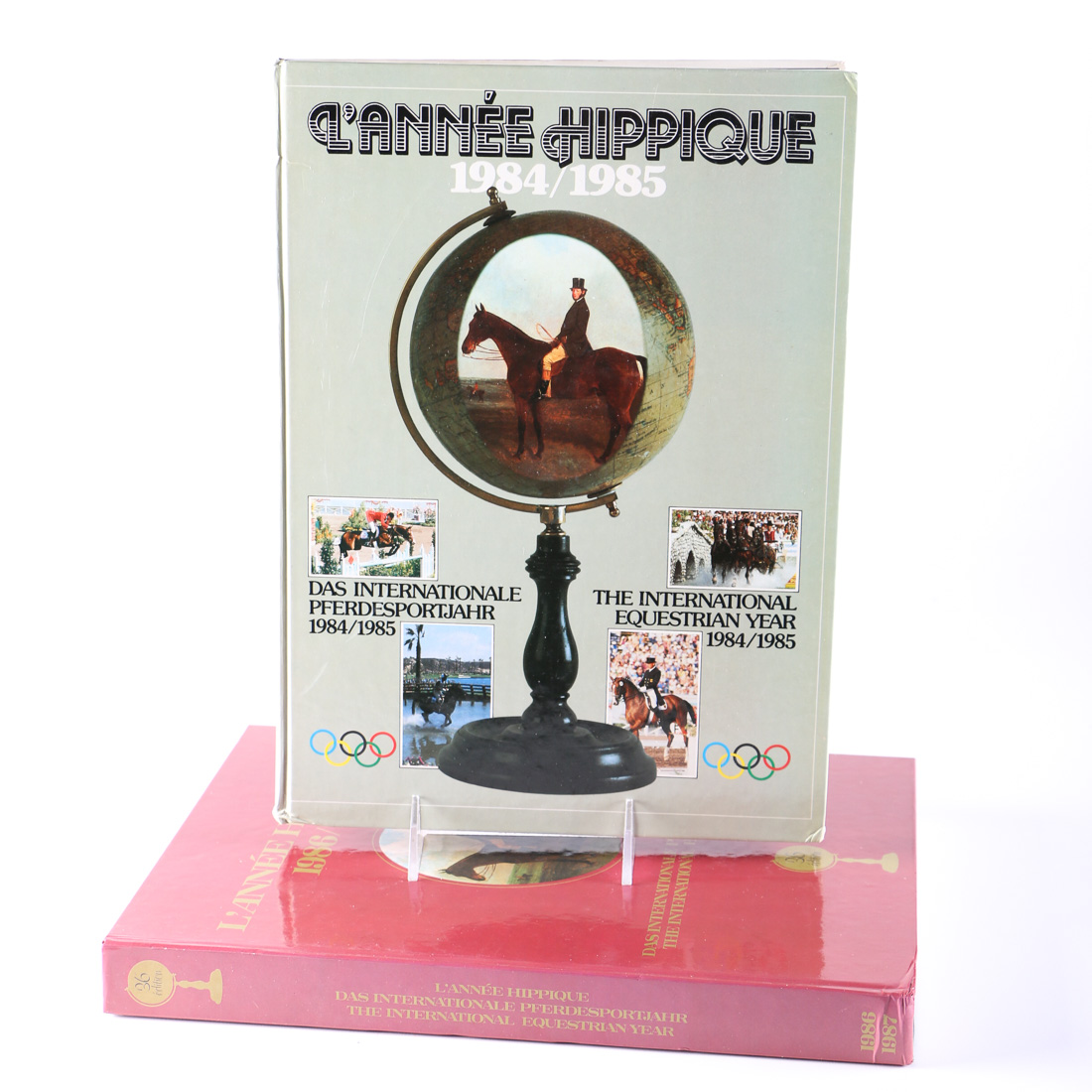 Two "L'annèe Hippique" Books