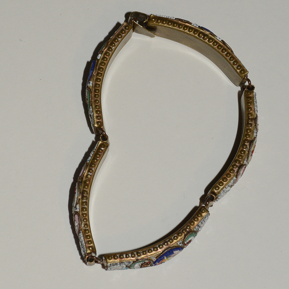 Mosaic Bracelet and Brooch Set
