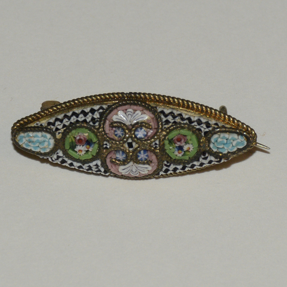 Mosaic Bracelet and Brooch Set