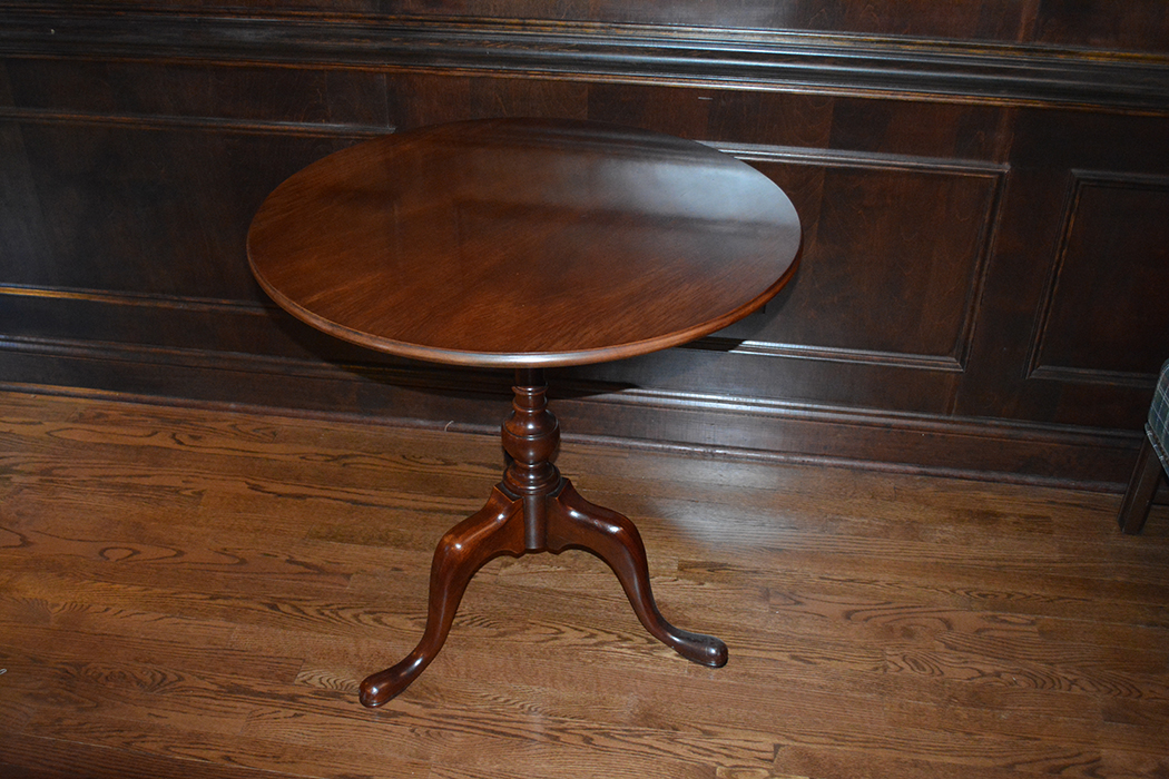 Vintage Cherry Tilt-Top Tea Table