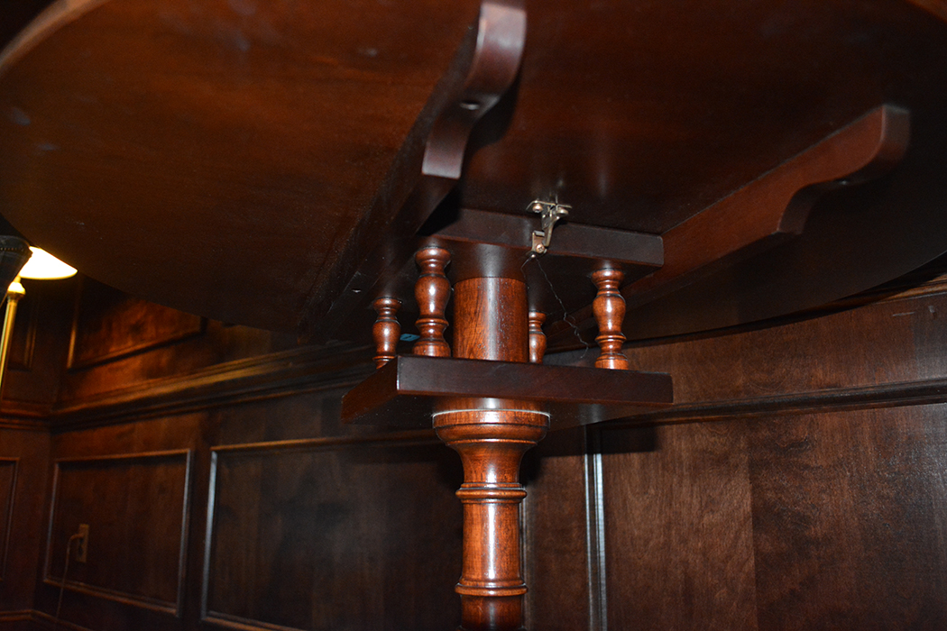 Vintage Cherry Tilt-Top Tea Table