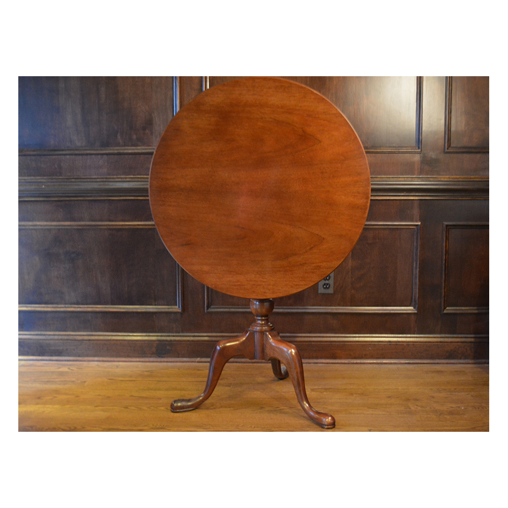 Vintage Cherry Tilt-Top Tea Table