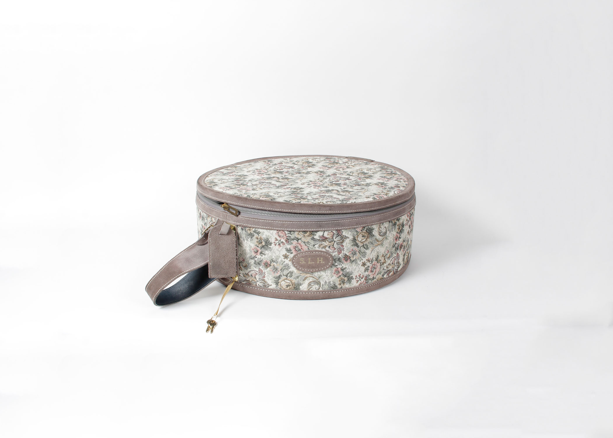 Rare French Company Vintage Hat Box