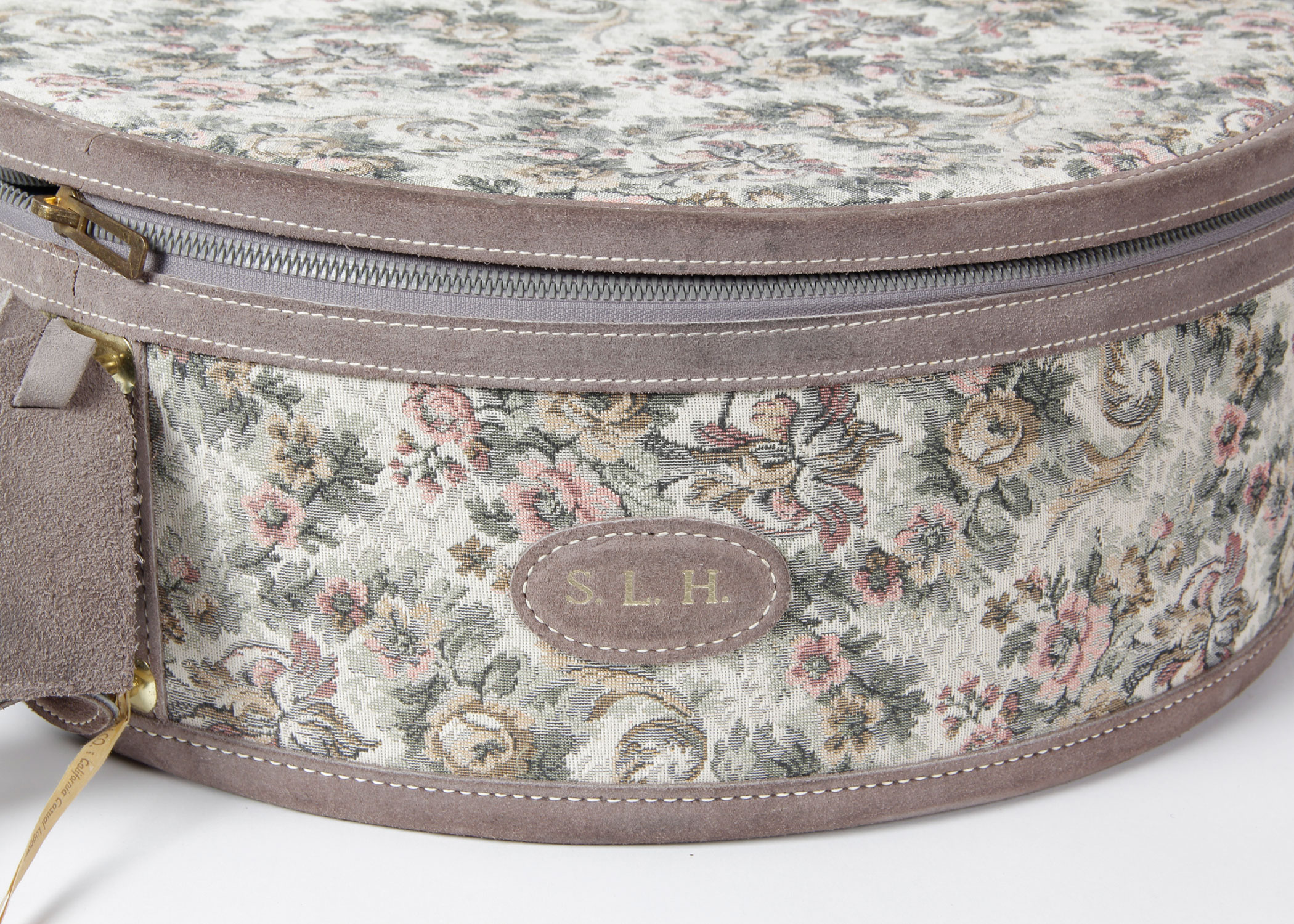 Rare French Company Vintage Hat Box