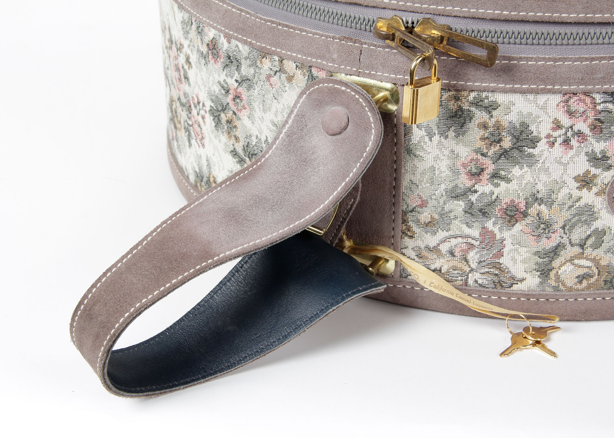 Rare French Company Vintage Hat Box