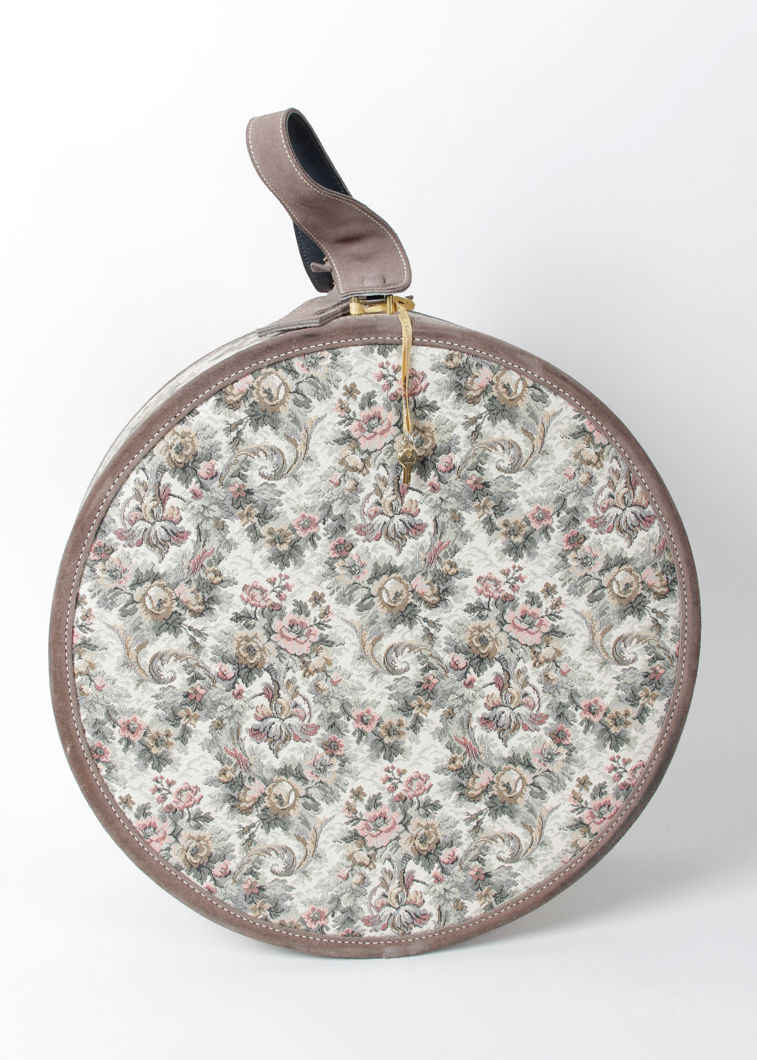 Rare French Company Vintage Hat Box