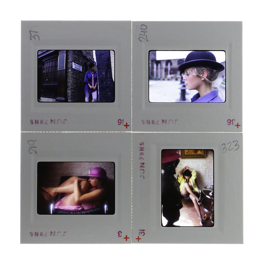 Original 35mm Slides of Joanne Latham by Bob Guccione