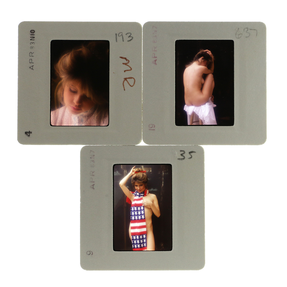 Original 35mm Slides of Pia Zadora by Bob Guccione