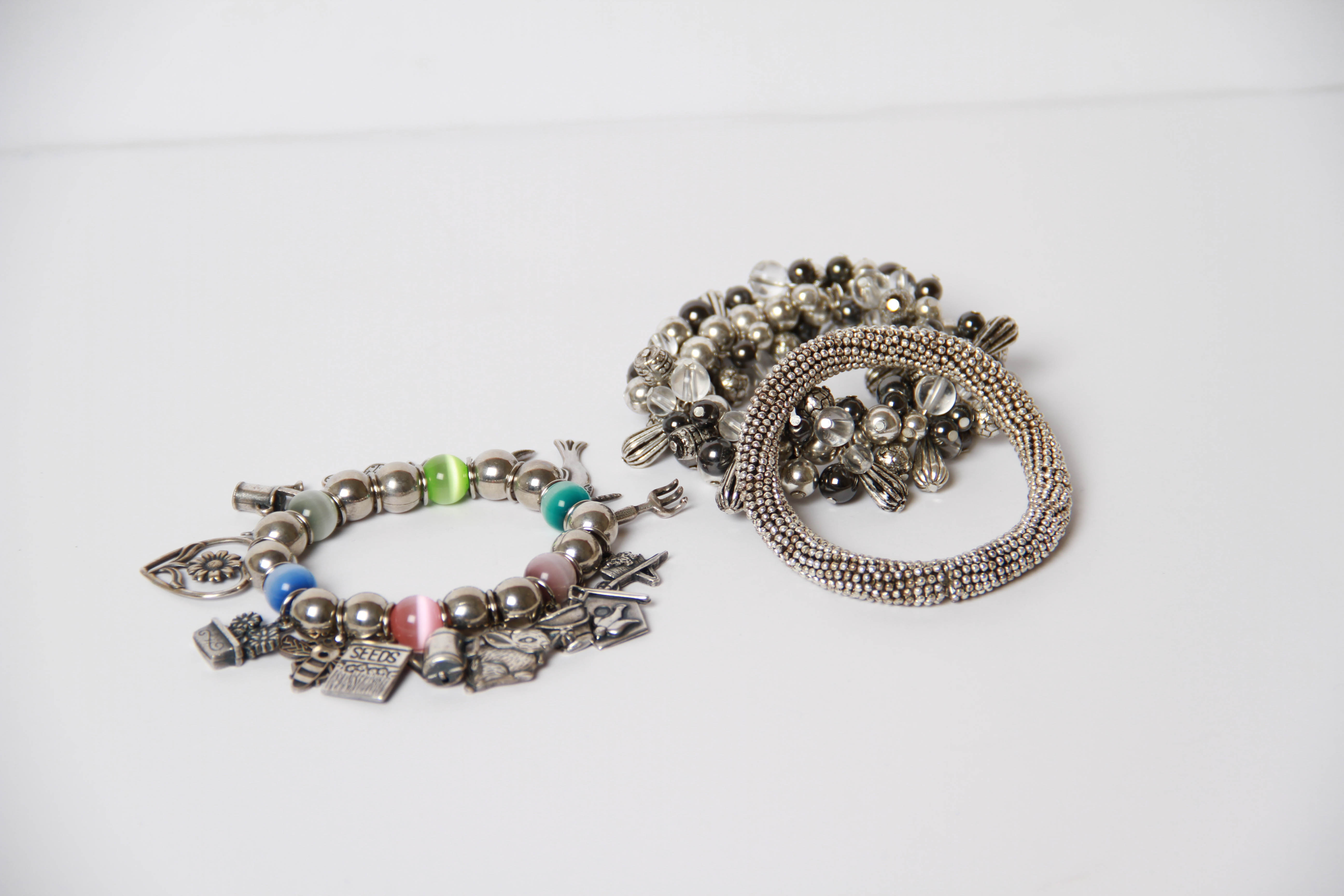 Assortment of Beaded Bracelets