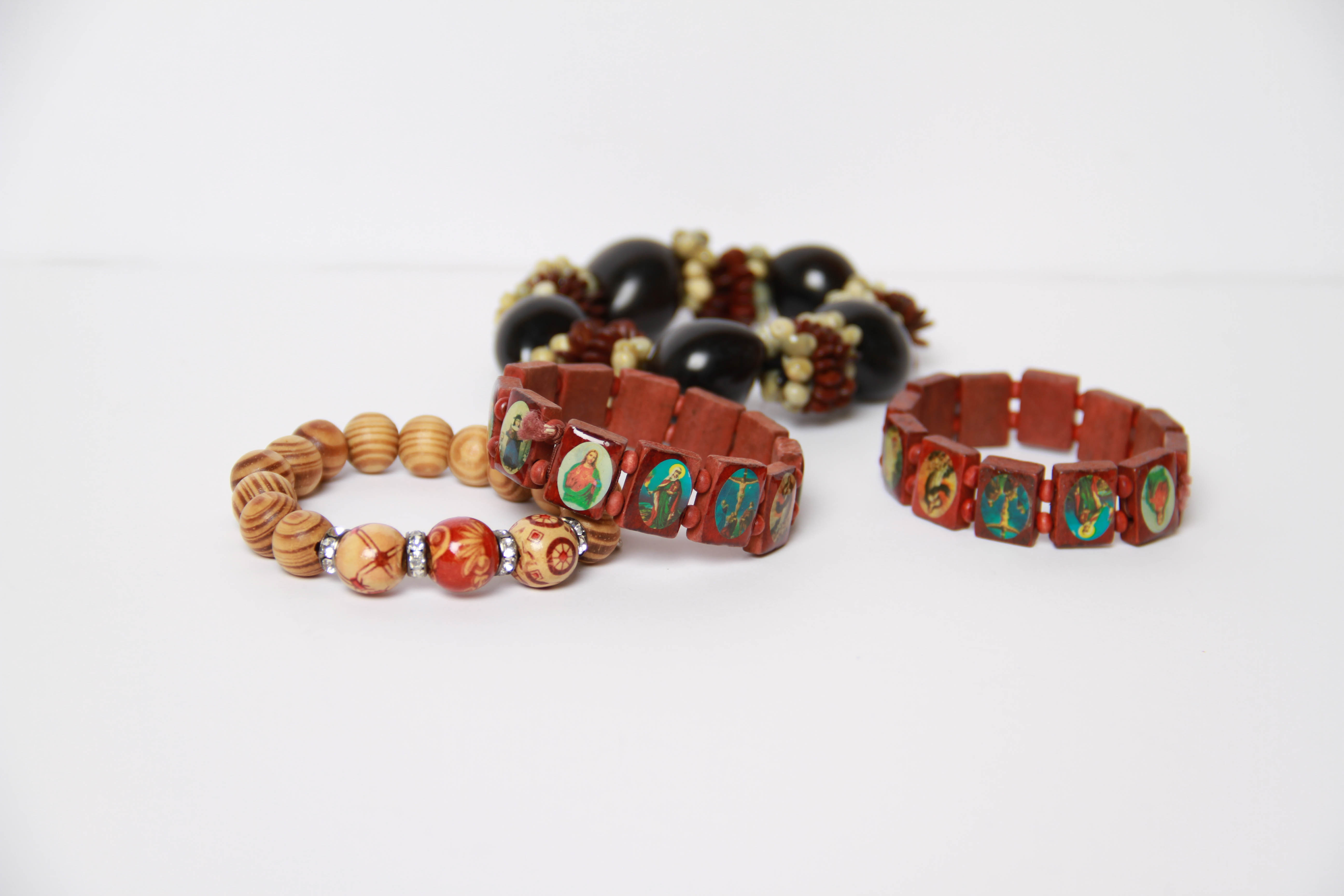 Assortment of Beaded Bracelets