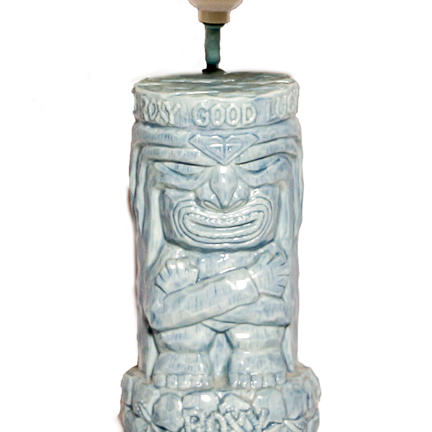 Authentic Roxy Good Luck Tiki Desk Lamp