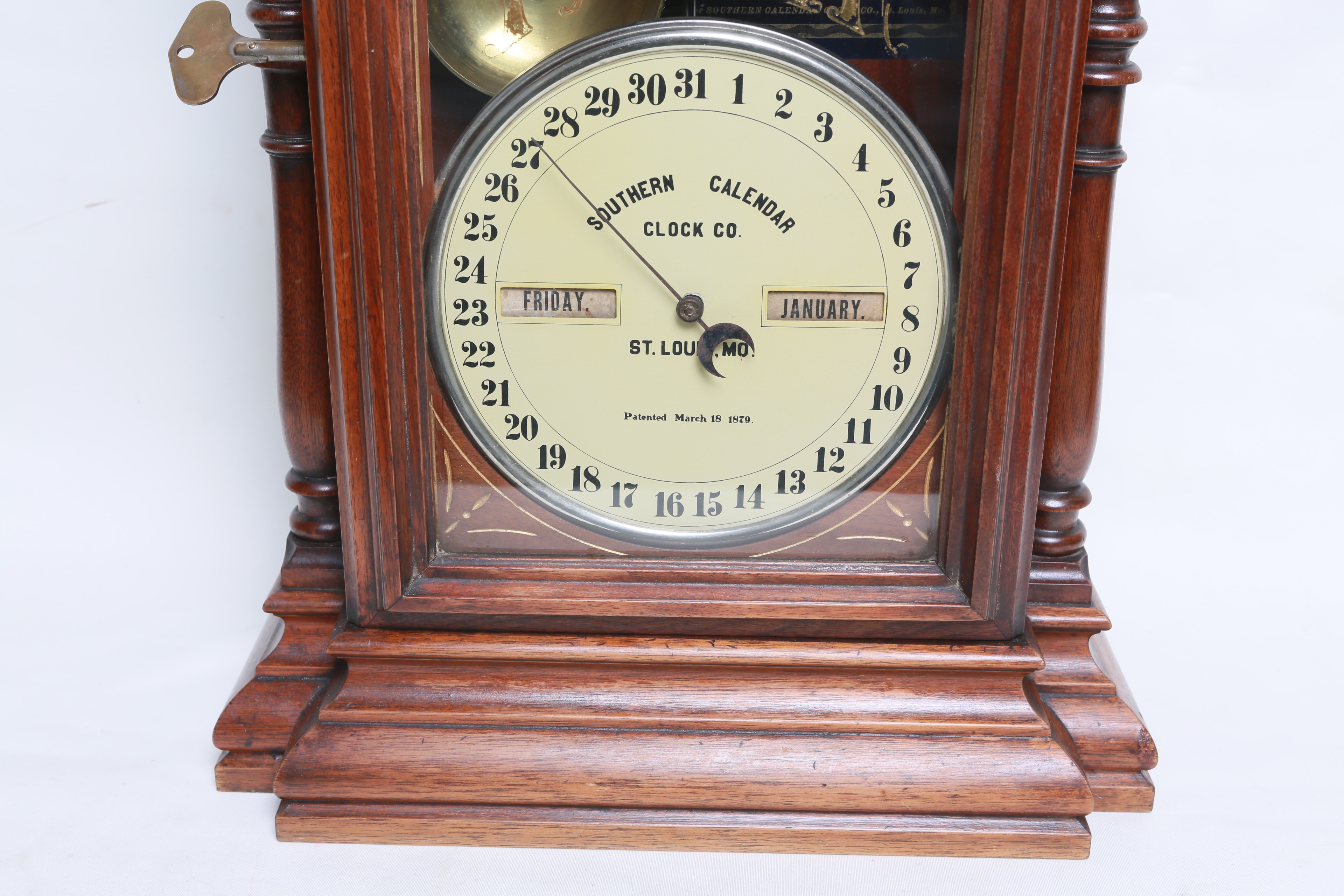 Antique "Fashion No.4" Mantel Clock by  Southern Calendar Clock Co