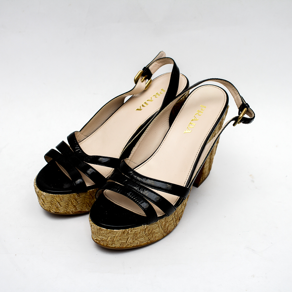 Prada Platform Sandals