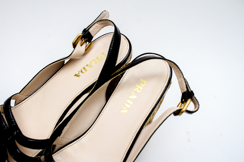 Prada Platform Sandals