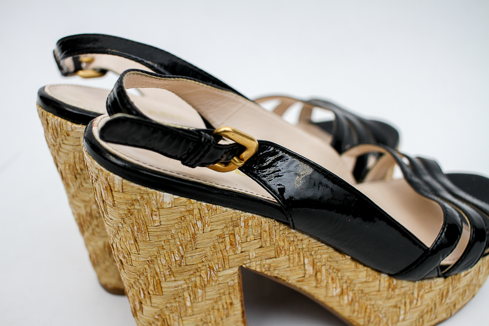 Prada Platform Sandals